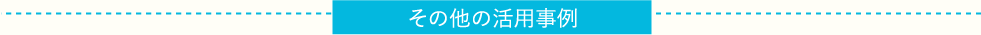 その他の活用事例